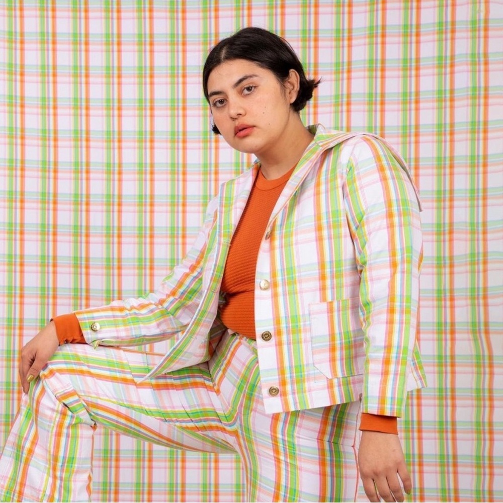 Big Bud Press Summer Plaid Sailor Jacket - Picture 10 of 10